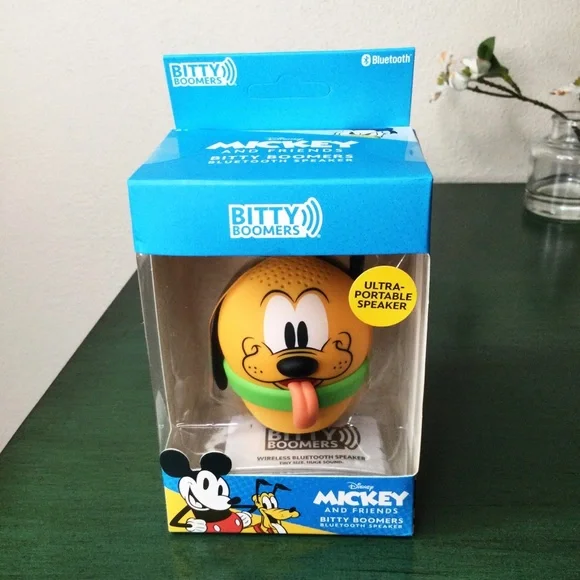 DISNEY Pluto Bitty Boomers Bluetooth Speaker – Kids & Tweens – NWT - Picture 3 of 12